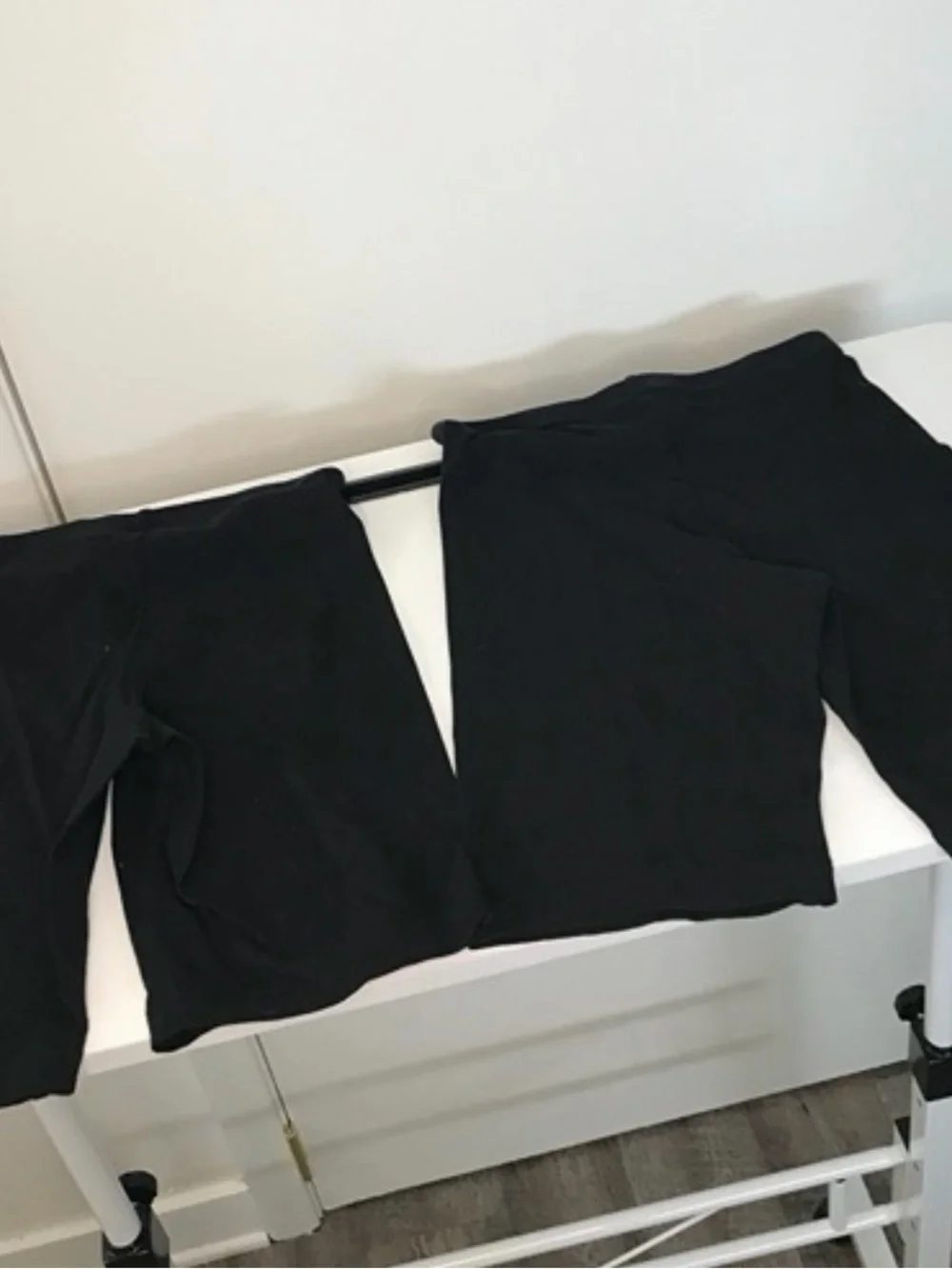Old Navy Girls Black Bike Shorts - 4 pair XL